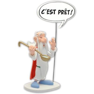 Plastoy Astérix Figurita Panoramix colección Bulles «¡Ya está listo!» nueva edición Resina 18 cm Plastoy Astérix Figurita Panoramix colección Bulles «¡Ya está listo!» nueva edición Resina 18 cm