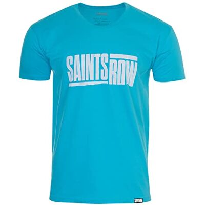Gaya Entertainment Saints Row Camiseta Logo Blue, L Gaya Entertainment Saints Row Camiseta Logo Blue, L