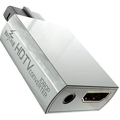 MAYFLASH Adaptador N64 a HDMI Convertidor Full HD Gamecube SNES SFC a HDMI con salida 1080P y conector de audio de 3,5 mm MAYFLASH Adaptador N64 a HDMI Convertidor Full HD Gamecube SNES SFC a HDMI con salida 1080P y conector de audio de 3,5 mm