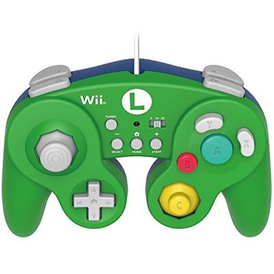 Hori 【Wii U/Wii対応】ホリ クラシックコントローラー for Wii U ルイージ Hori 【Wii U/Wii対応】ホリ クラシックコントローラー for Wii U ルイージ