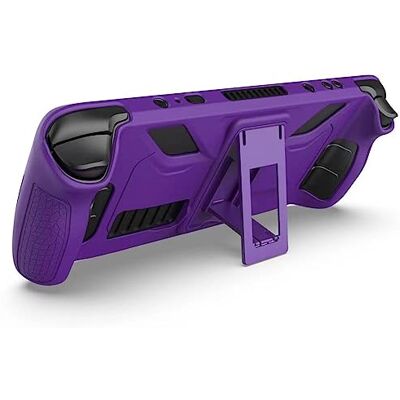 Generic Cubierta Antideslizante Cubierta de Silicona Cubierta de Silicona de acogida Todo Incluido Cubierta Protectora de Silicona con Soporte para Steam Deck (Morado) Generic Cubierta Antideslizante Cubierta de Silicona Cubierta de Silicona de acogida Todo Incluido Cubierta Protectora de Silicona con Soporte para Steam Deck (Morado)