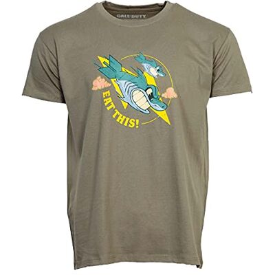 Gaya Entertainment Call of Duty Vanguard Camiseta Shark, talla S Gaya Entertainment Call of Duty Vanguard Camiseta Shark, talla S