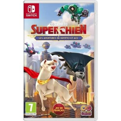 BANDAI DC Krypto Super-Dog: Aventuras de Krypto y Ace Switch Game BANDAI DC Krypto Super-Dog: Aventuras de Krypto y Ace Switch Game