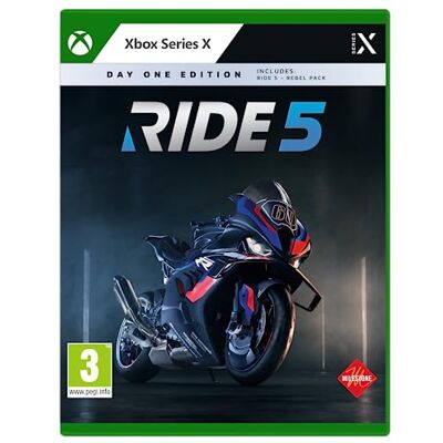 Milestone Ride 5 Rebel Edition (Xbox Series X) Includes Amazon exclusive Rebel DLC Milestone Ride 5 Rebel Edition (Xbox Series X) Includes Amazon exclusive Rebel DLC