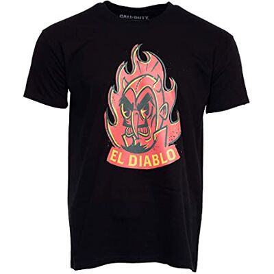 Gaya Entertainment Call of Duty Vanguard Camiseta Devil, talla L Gaya Entertainment Call of Duty Vanguard Camiseta Devil, talla L