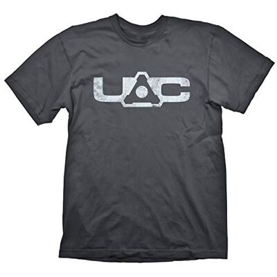 Gaya Entertainment Doom Eternal: Uac Logo Grey (T-Shirt Unisex Tg. Gaya Entertainment Doom Eternal: Uac Logo Grey (T-Shirt Unisex Tg.
