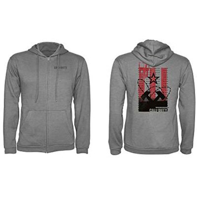 Gaya Entertainment Call of Duty: Cold War Zipper Sudadera "Locate & Retrieve" Gris XL Gaya Entertainment Call of Duty: Cold War Zipper Sudadera "Locate & Retrieve" Gris XL
