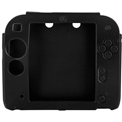 OSTENT Funda Protectora de Gel de Silicona con protección Completa para la Consola Nintendo 2DS Color Negro OSTENT Funda Protectora de Gel de Silicona con protección Completa para la Consola Nintendo 2DS Color Negro