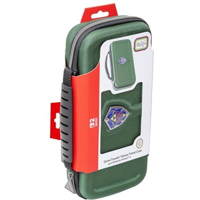 Ardistel Game Traveler® Zelda HS12GRN Funda de Viaje Deluxe para Nintendo Switch™ 2 Ardistel Game Traveler® Zelda HS12GRN Funda de Viaje Deluxe para Nintendo Switch™ 2