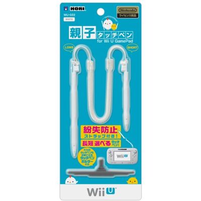 Hori 【Wii U】任天堂公式ライセンス商品 親子タッチペン for Wii U GamePad ホワイト Hori 【Wii U】任天堂公式ライセンス商品 親子タッチペン for Wii U GamePad ホワイト