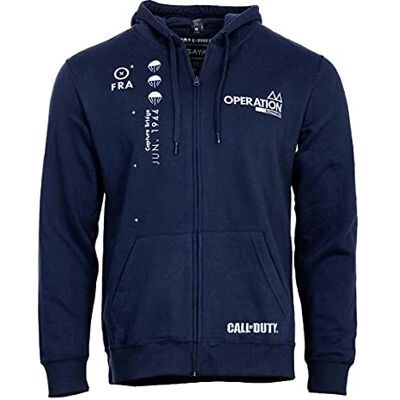 Gaya Entertainment Call of Duty Vanguard Sudadera Navy Operation, talla M Gaya Entertainment Call of Duty Vanguard Sudadera Navy Operation, talla M