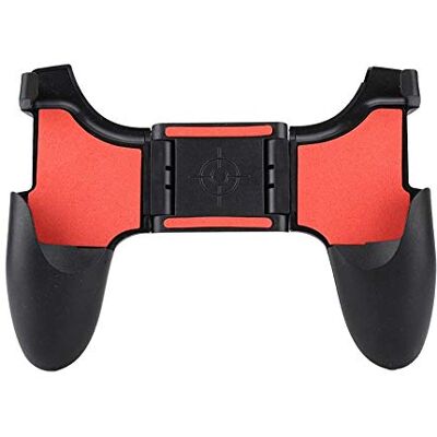 Garsent Controlador de Juegos para Teléfonos Móviles, Manija de Juego para Teléfono Inteligente Diseño Ergonómico Juego Agarre Disparo Rápido y Cómodo con Soporte Garsent Controlador de Juegos para Teléfonos Móviles, Manija de Juego para Teléfono Inteligente Diseño Ergonómico Juego Agarre Disparo Rápido y Cómodo con Soporte