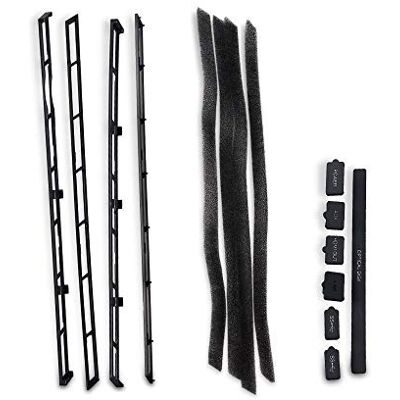 OSTENT Juego de tapones de malla para filtro de cubierta a prueba de polvo para consola Sony PS4 Slim OSTENT Juego de tapones de malla para filtro de cubierta a prueba de polvo para consola Sony PS4 Slim