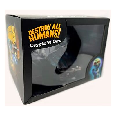 THQ Nordic DESTROY ALL HUMANS CRYPTO 'N' COW Statue THQ Nordic DESTROY ALL HUMANS CRYPTO 'N' COW Statue