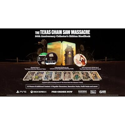 Nighthawk Interactive The Texas Chain Saw Massacre 50th Anniversary Collector's Edition SteelBook PlayStation 5 Nighthawk Interactive The Texas Chain Saw Massacre 50th Anniversary Collector's Edition SteelBook PlayStation 5