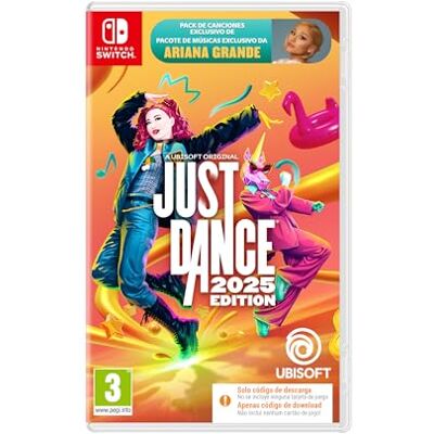 Ubisoft Just Dance 2025 (Switch) (descargar código solamente) Ubisoft Just Dance 2025 (Switch) (descargar código solamente)