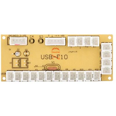 Garsent Placa de Circuito de la Palanca de Mando, PCE Universal USB-F10 Juego Junta de Circuito del Controlador de la Palanca de Mando Conjunto de la Placa de Control Garsent Placa de Circuito de la Palanca de Mando, PCE Universal USB-F10 Juego Junta de Circuito del Controlador de la Palanca de Mando Conjunto de la Placa de Control
