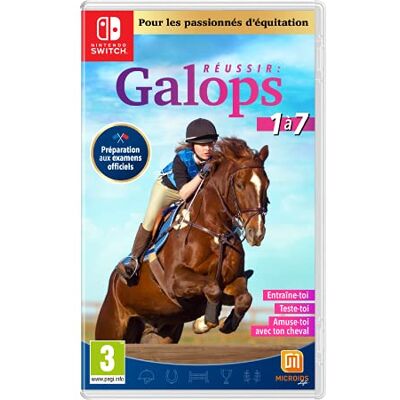 MICROÏDS Reussir Galops, equitacion 1 a 7 Nintendo Switch MICROÏDS Reussir Galops, equitacion 1 a 7 Nintendo Switch