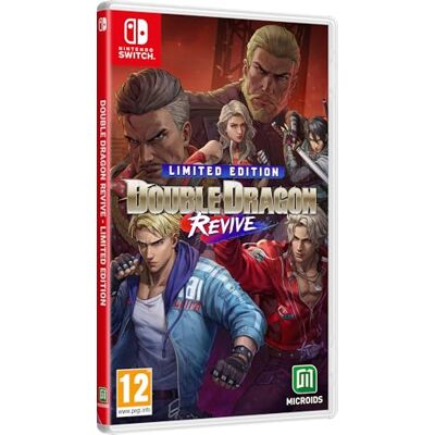 MICROÏDS DOUBLE DRAGON REVIVE EDICIÓN LIMITADA NINTENDO SWITCH MICROÏDS DOUBLE DRAGON REVIVE EDICIÓN LIMITADA NINTENDO SWITCH