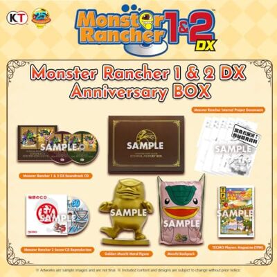 Reef Entertainment Monster Rancher 1 & 2 DX Anniversary BOX Edition (PC Steam – Code in a box) Reef Entertainment Monster Rancher 1 & 2 DX Anniversary BOX Edition (PC Steam – Code in a box)
