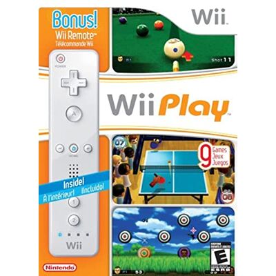 Nintendo Wii Play + Wii Remote Wii vídeo Juego ( Wii, E (para todos)) Nintendo Wii Play + Wii Remote Wii vídeo Juego ( Wii, E (para todos))