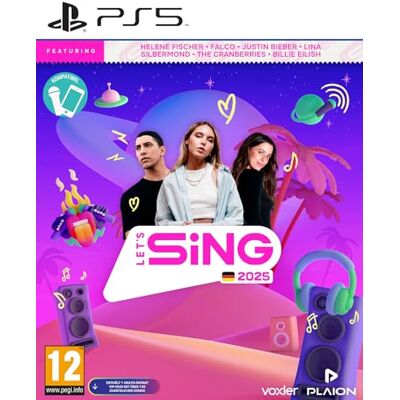 Koch Media PLAION Let's Sing 2025 versión alemana (PlayStation 5) (AT-PEGI) Koch Media PLAION Let's Sing 2025 versión alemana (PlayStation 5) (AT-PEGI)
