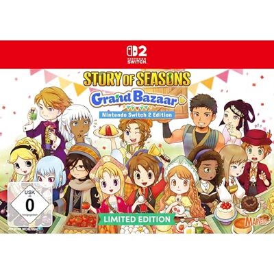 Marvelous Story of Seasons: Grand Bazaar Limited Edition Switch 2 Marvelous Story of Seasons: Grand Bazaar Limited Edition Switch 2