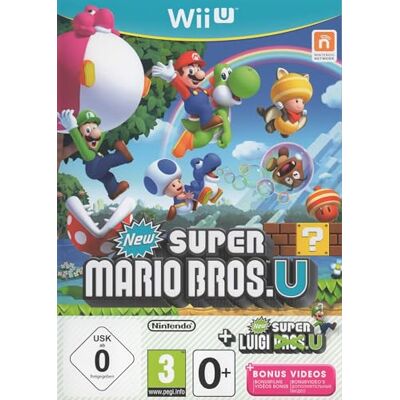 Nintendo New Super Mario Bros. U + New Super Luigi U Bundle, Wii U Básico + complemento Wii U vídeo Juego (Wii U, Wii U, Plataforma, Modo multijugador, E (para todos)) Nintendo New Super Mario Bros. U + New Super Luigi U Bundle, Wii U Básico + complemento Wii U vídeo Juego (Wii U, Wii U, Plataforma, Modo multijugador, E (para todos))