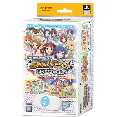 Hori アイドルマスター シャイニーフェスタ アクセサリーセット for PSP Hori アイドルマスター シャイニーフェスタ アクセサリーセット for PSP