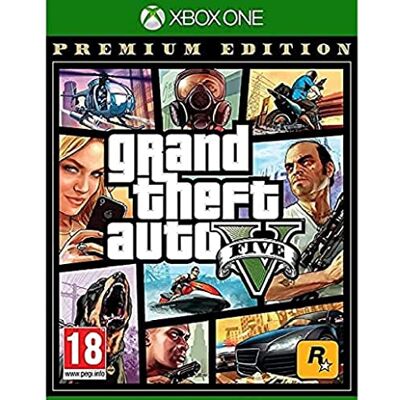 Rockstar Games Grand Theft Auto V Xbox1 Premium Online Edition y paquete de inicio The Criminal Enterprise L'emballage peut varier Rockstar Games Grand Theft Auto V Xbox1 Premium Online Edition y paquete de inicio The Criminal Enterprise L'emballage peut varier