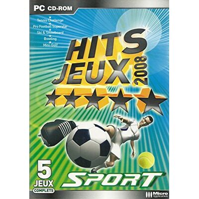 Micro Application Hits Jeux 2008 5 Jeux de Sports Neuf Micro Application Hits Jeux 2008 5 Jeux de Sports Neuf