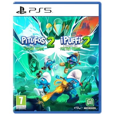 MDM MERIDIEM GAMES Los Pitufos 2: The Prisoner of the Green Stone PlayStation 5 MDM MERIDIEM GAMES Los Pitufos 2: The Prisoner of the Green Stone PlayStation 5