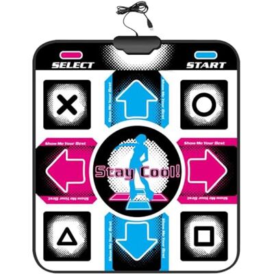 OSTENT USB Non-Slip StepMania Dancing Step Dance Mat Pad Blanket for PC Laptop Rhythm Windows Video Game OSTENT USB Non-Slip StepMania Dancing Step Dance Mat Pad Blanket for PC Laptop Rhythm Windows Video Game