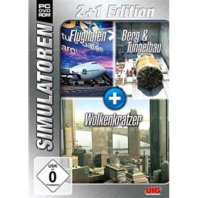 UIG Entertainment Sim 2+1 Blue Flughafen / Berg und Tunnel / Wolkenkratzer UIG Entertainment Sim 2+1 Blue Flughafen / Berg und Tunnel / Wolkenkratzer