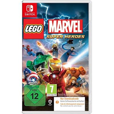 WARNER BROS LEGO Marvel Super Heroes (Code in a Box) (Nintendo Switch): Hinweis: Nur Downloadcode. Keine Softwarekarte enthalten. WARNER BROS LEGO Marvel Super Heroes (Code in a Box) (Nintendo Switch): Hinweis: Nur Downloadcode. Keine Softwarekarte enthalten.