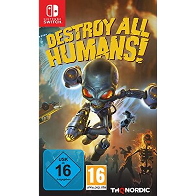 THQ Nordic ¡Destruye a todos los humanos! Edición estándar Nintendo Switch THQ Nordic ¡Destruye a todos los humanos! Edición estándar Nintendo Switch