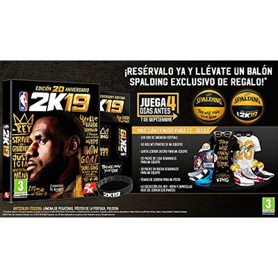 Rockstar Games NBA 2K19 Edición 20 Aniversario Rockstar Games NBA 2K19 Edición 20 Aniversario