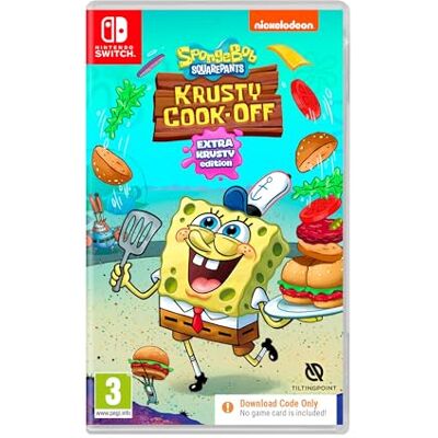 Nighthawk Interactive SpongeBob Squarepants: Krusty Cook-Off Extra Krusty Edition (Download Code in Box) Switch Nighthawk Interactive SpongeBob Squarepants: Krusty Cook-Off Extra Krusty Edition (Download Code in Box) Switch