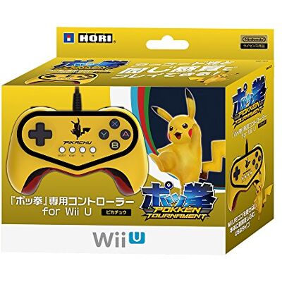 Hori 【Wii U対応】「ポッ拳」専用コントローラー for Wii U ピカチュウ Hori 【Wii U対応】「ポッ拳」専用コントローラー for Wii U ピカチュウ