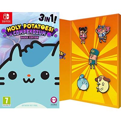 Meridiem Games Holy Potatoes Compendium (3 Titles in one pack with Pin Badges Set) Meridiem Games Holy Potatoes Compendium (3 Titles in one pack with Pin Badges Set)