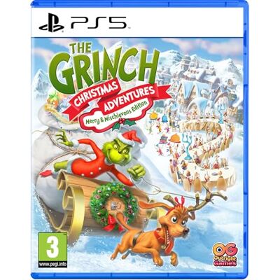 Bandai Namco The Grinch Christmas Adventures Merry & Mischievous Edition (PlayStation 5) Bandai Namco The Grinch Christmas Adventures Merry & Mischievous Edition (PlayStation 5)