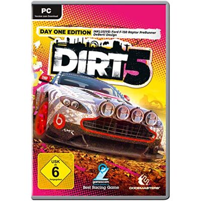 Codemasters DIRT 5 Day One Edition (PC). Für Windows 10 Codemasters DIRT 5 Day One Edition (PC). Für Windows 10