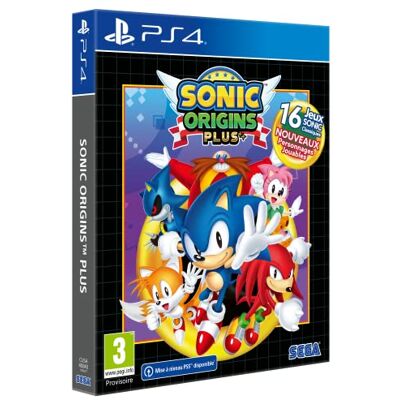 Sega Sonic Origins Plus Juego de PS4 Sega Sonic Origins Plus Juego de PS4