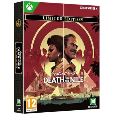 MICROÏDS AGATHA CHRISTIE: DEATH ON THE NILE LIMITED EDITION XBOX SERIES SX/ONE MICROÏDS AGATHA CHRISTIE: DEATH ON THE NILE LIMITED EDITION XBOX SERIES SX/ONE