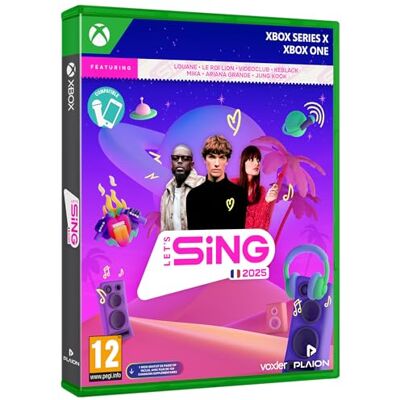Koch Media Videojuego Xbox Series X Let's Sing 2025 (FR) Marca EAN: 4020628582296 Koch Media Videojuego Xbox Series X Let's Sing 2025 (FR) Marca EAN: 4020628582296