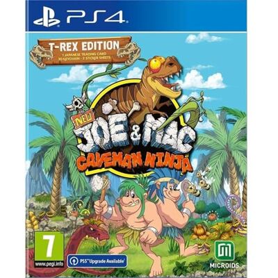 MICROÏDS Joe and Mac Caveman Ninja T-Rex Edition limitada, Playstation 4 MICROÏDS Joe and Mac Caveman Ninja T-Rex Edition limitada, Playstation 4