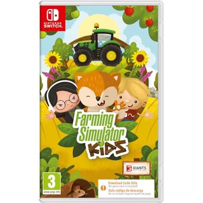 Giants Software Farming Simulator Kids (Código de descarga del juego en la caja) Switch Giants Software Farming Simulator Kids (Código de descarga del juego en la caja) Switch