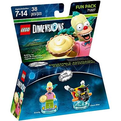 Lego WARNER BROS Dimensions Fun Pack Simpsons Krusty Lego WARNER BROS Dimensions Fun Pack Simpsons Krusty