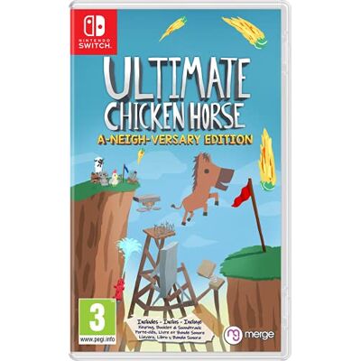 Merge Games Ultimate chicken horse. A-neigh-versary edition. Nintendo Switch. Merge Games Ultimate chicken horse. A-neigh-versary edition. Nintendo Switch.