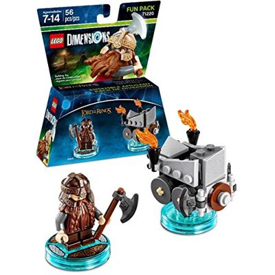 Lego Lord Of The Rings Gimli Fun Pack Dimensions by Warner Home Video Games Lego Lord Of The Rings Gimli Fun Pack Dimensions by Warner Home Video Games